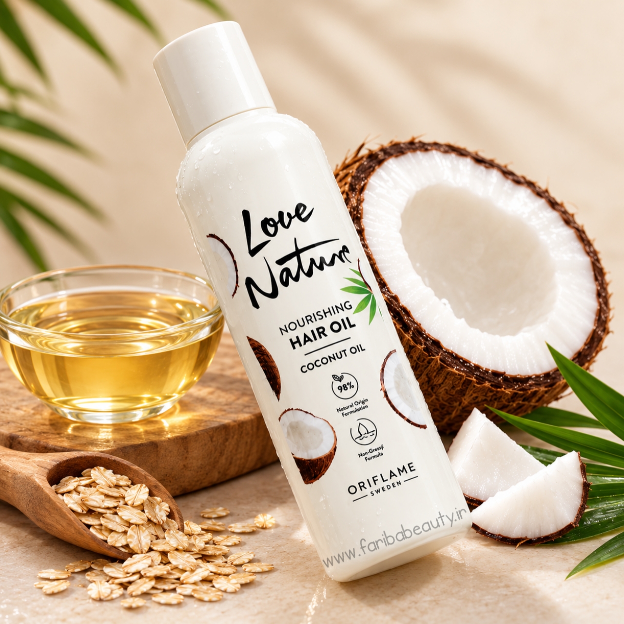 روغن مو نارگیل و جو لاونیچر اوریفلیم